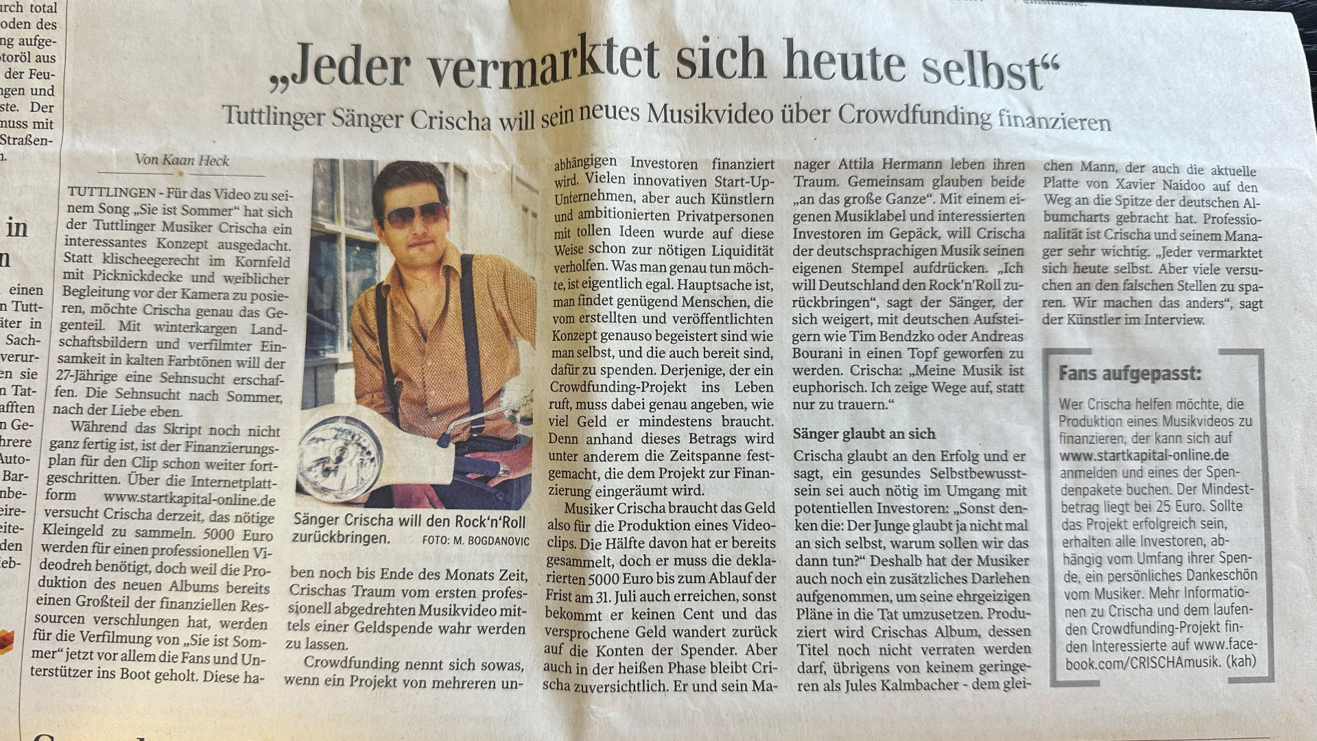 Schwäbische Zeitung 2013
