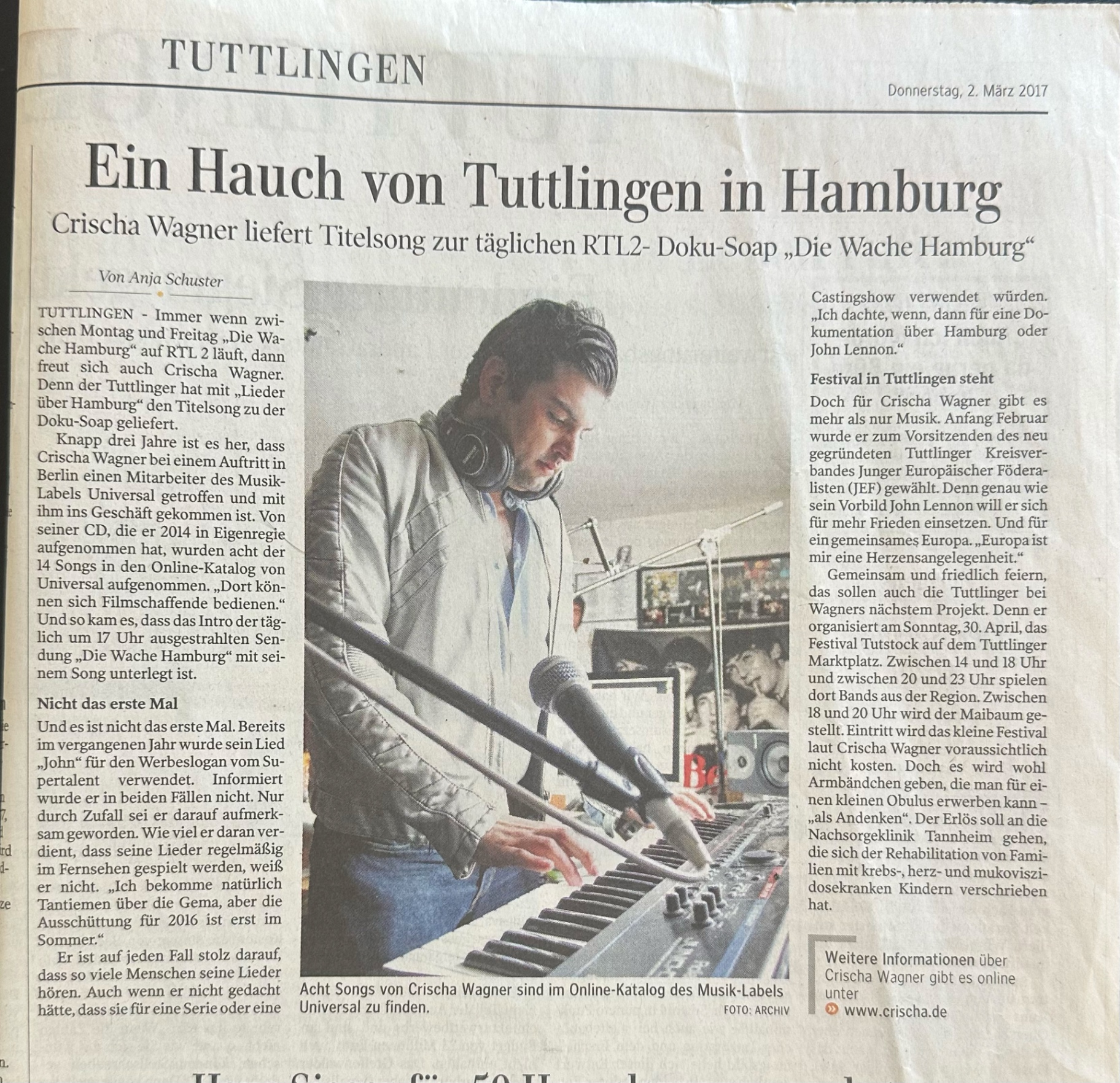 Schwäbische Zeitung 2017